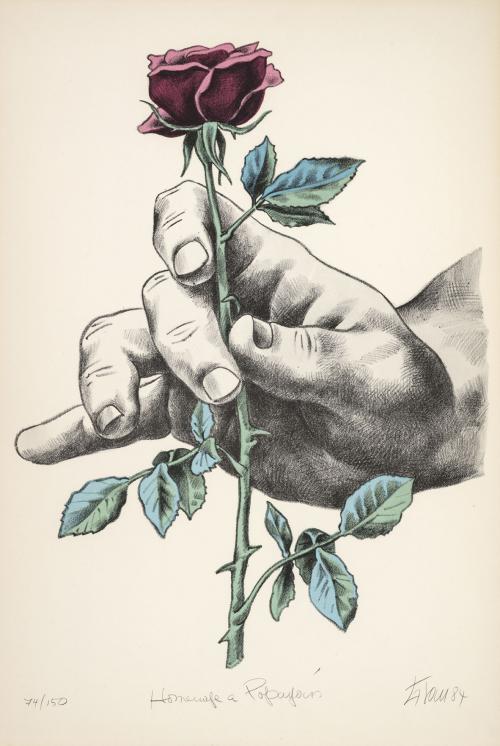 Enrique GrauPanamá, 1920 - Colombia, 2004 : Homenaje a Pop