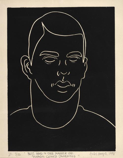 Félix ÁngelColombia, 1949 : Boy's head in the manner of Ig