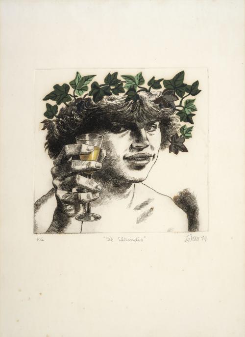 Enrique GrauPanamá, 1920 - Colombia, 2004 : El brindis