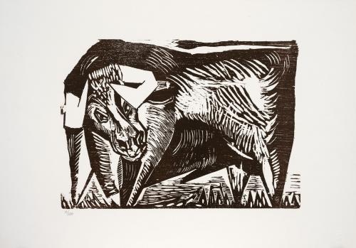 Pedro Hanne GalloColombia, 1930 - 1968 : [Toro]; [Artesano