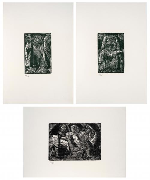 Pedro Hanne GalloColombia, 1930 - 1968 : [Cristo]; [La pie