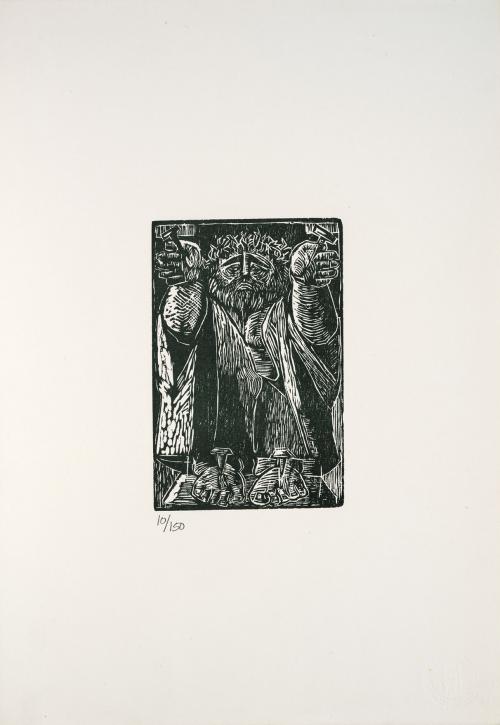 Pedro Hanne GalloColombia, 1930 - 1968 : [Cristo]; [La pie