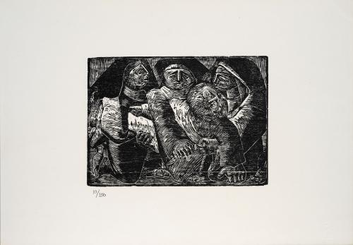 Pedro Hanne GalloColombia, 1930 - 1968 : [Cristo]; [La pie