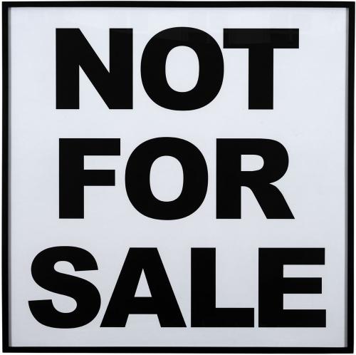 Alfredo JaarChile, 1956 : For Sale & Not For Sale