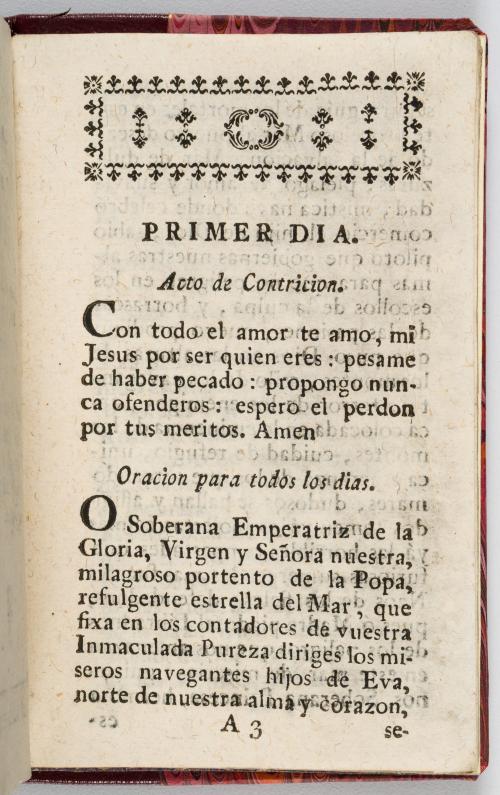 San José, Antonio de : Novena de la milagrosísima imagen de