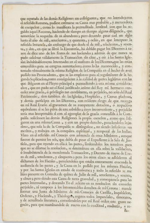 Real cédula de su magestad, en que declara nulo, de ningún 