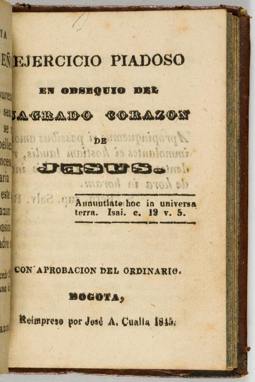 Iglesia Católica; Rigual, José : Oficio de la Semana Santa 