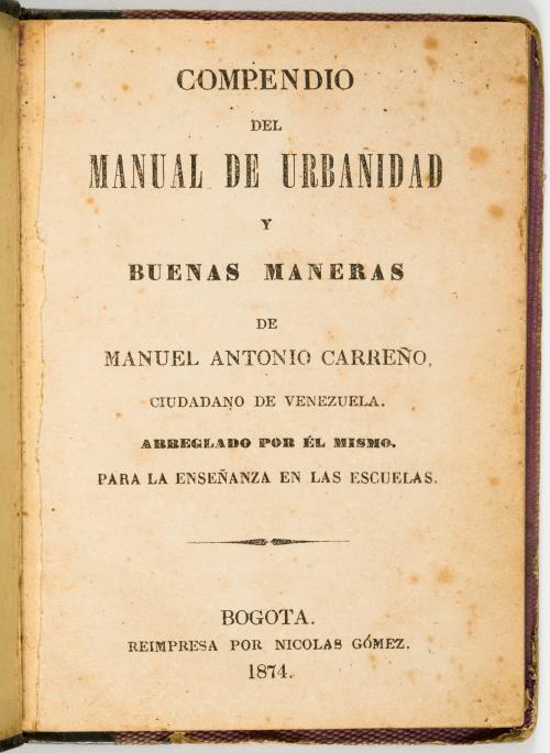 Colección de libros y documentos colombianos siglo XIX y pr