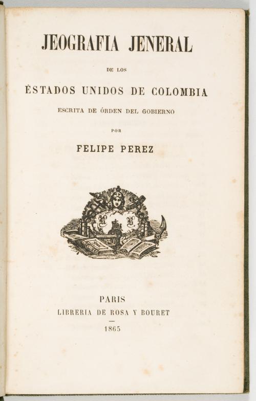 Colección de libros y documentos colombianos siglo XIX y pr