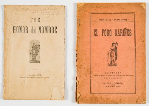 Colección de libros y documentos colombianos siglo XIX y pr
