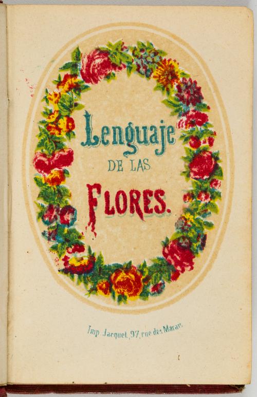 [4 vol.] El lenguaje de las flores y el de las frutas con a