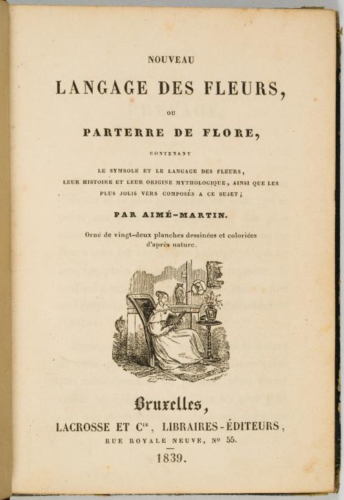[4 vol.] El lenguaje de las flores y el de las frutas con a