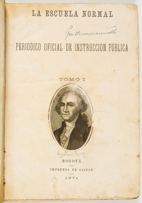La escuela normal. Periódico oficial de instrucción pública