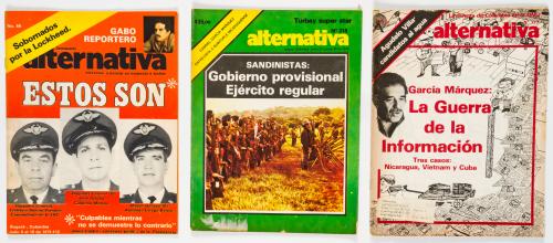 Revista Alternativa. Entrevistas de Gabriel García Márquez,