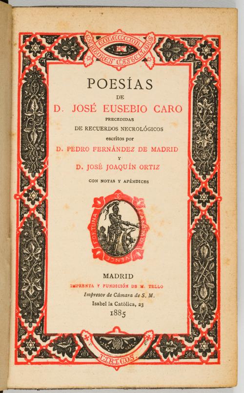 Conjunto de obras poéticas y literarias colombianas del sig