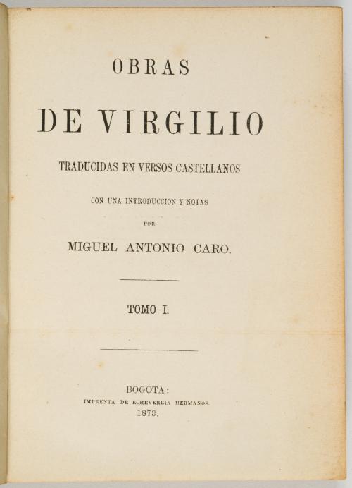 Conjunto de obras poéticas y literarias colombianas del sig