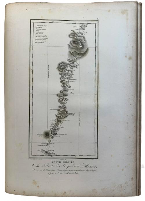  Humboldt, Alexander Von; Bonpland, Aimé  : [Con el Atlas 