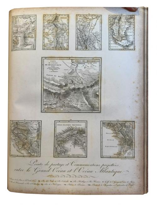  Humboldt, Alexander Von; Bonpland, Aimé  : [Con el Atlas 