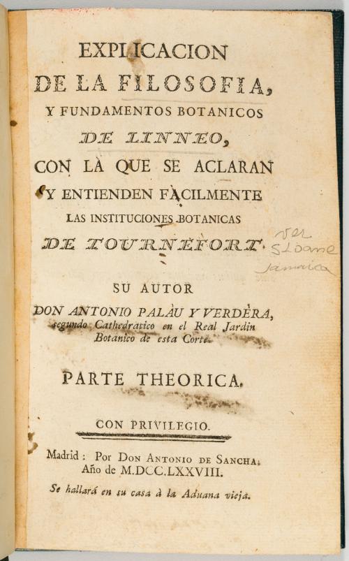 Palau y Verdera, Antonio : Explicacion de la filosofia, y f