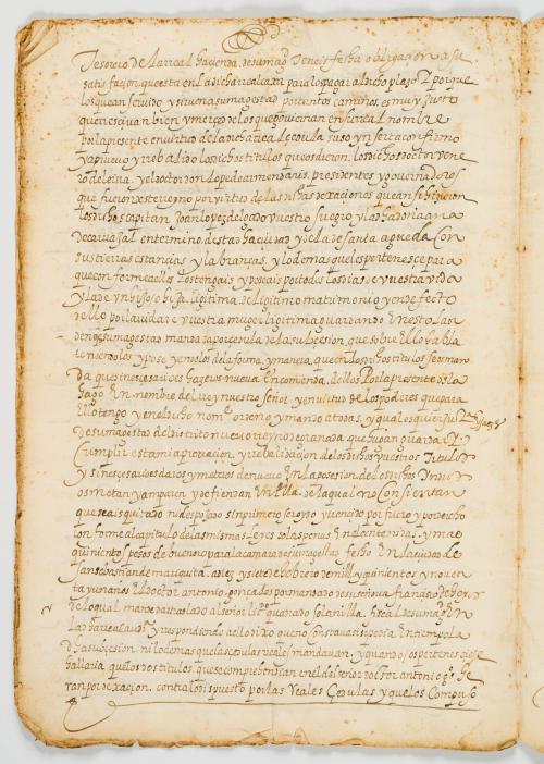 Borja, Juan de  : Sucesión de indios por encomienda otorgad