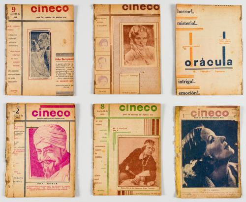 Colección de la revista Cineco para los amantes del séptimo