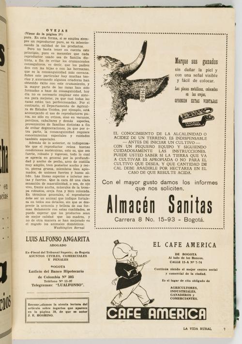 La vida rural, Revista mensual ilustrada de agricultura, ga
