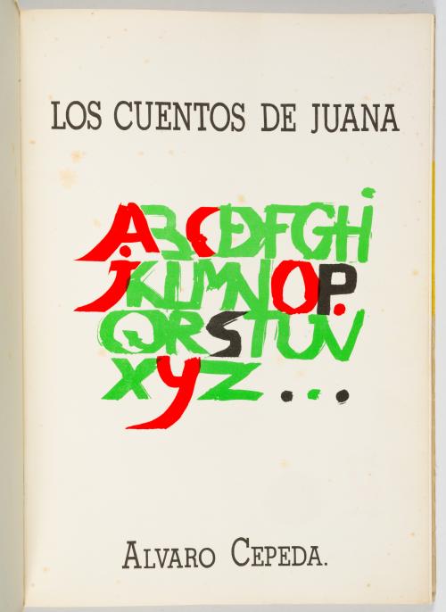 Cepeda Samudio, Álvaro Obregón, Alejandro : [Firmado Obreg