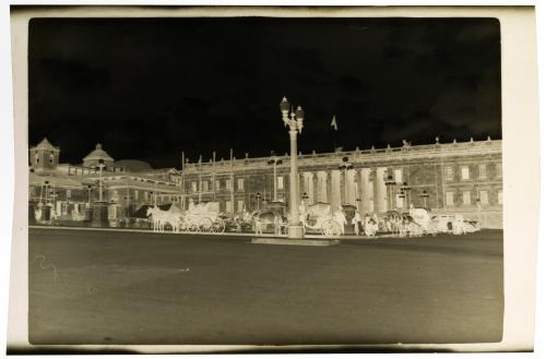 Fotografías en acetato de la Plaza de Bolívar