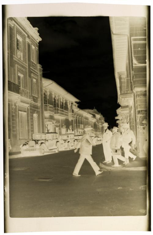 Fotografías en acetato de la Plaza de Bolívar