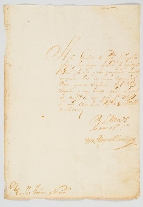Manuscritos del siglo XVII vinculados al gobierno colonial 