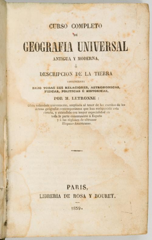 Colección de libros de geografía mundial 