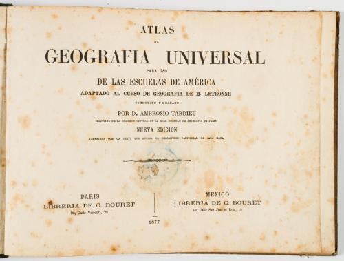 Colección de libros de geografía mundial 