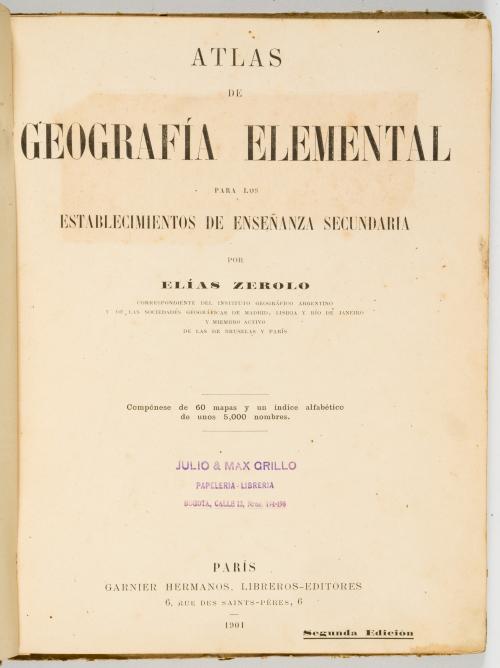 Colección de libros de geografía mundial 