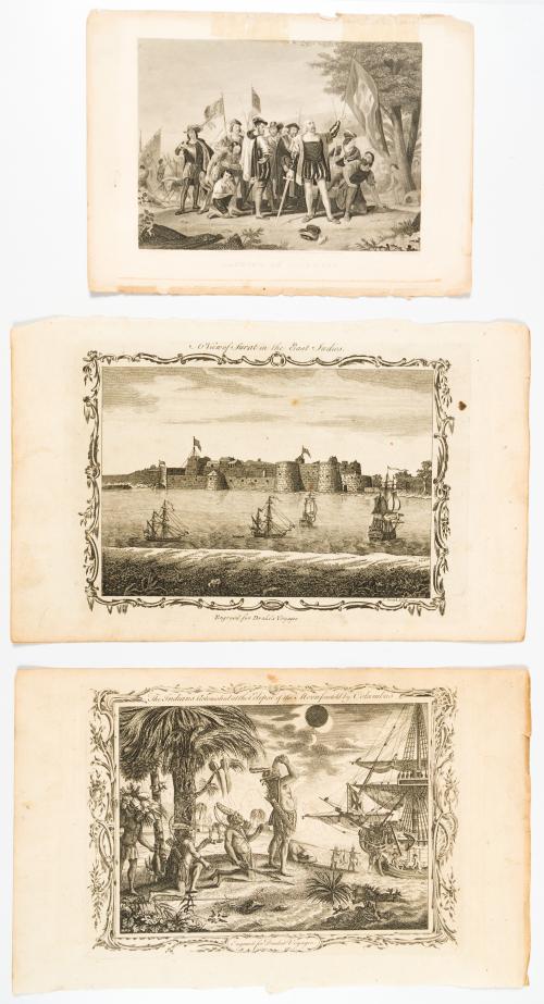 Colección de grabados históricos de viajes, exploración y r