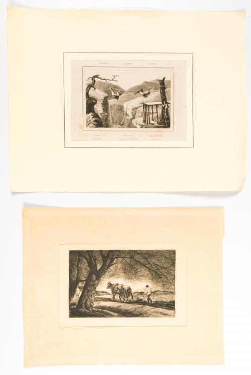 Colección de grabados históricos de viajes, exploración y r