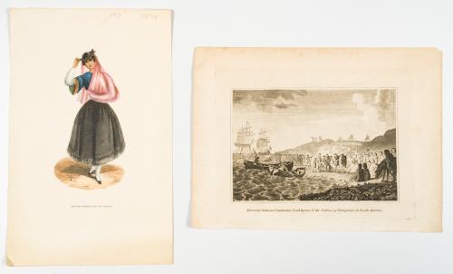Colección de grabados históricos de viajes, exploración y r