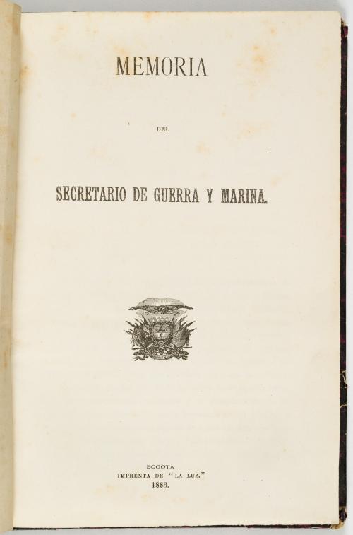 Colección documentos para la historia de Colombia. Siglo XIX