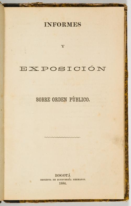 Colección documentos para la historia de Colombia. Siglo XIX