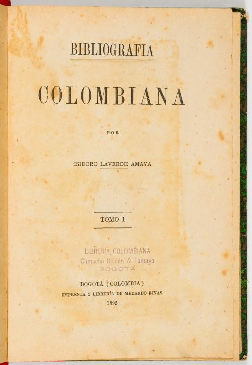 Colección documentos para la historia de Colombia. Siglo XIX
