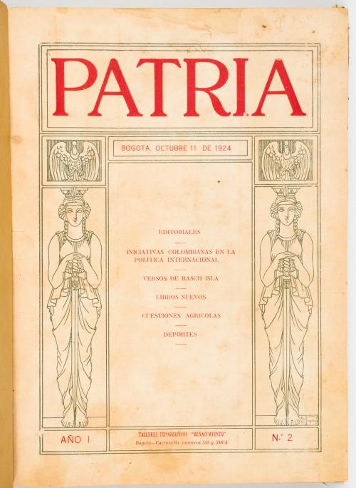 Patria. Revista de ideas. Año 1.