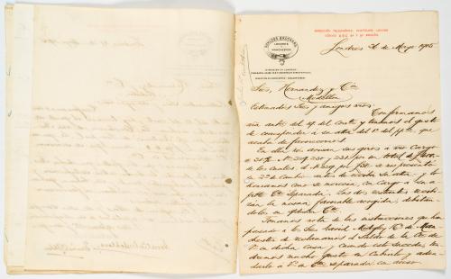 Schloss Brothers : Correspondencia entre Schloss Brothers y
