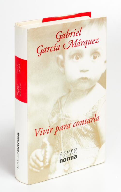 García Márquez, Gabriel : Vivir para contarla. Ejemplar fir