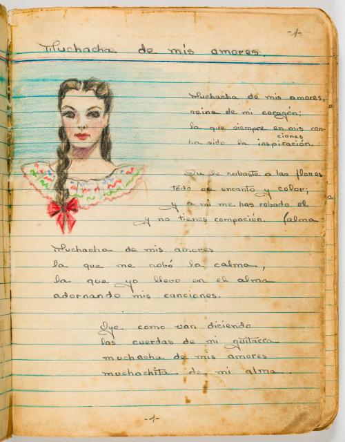 Merizalde, Emilia : Diario de poesia ilustrado, 1949