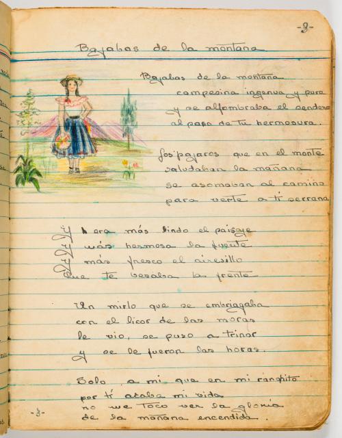 Merizalde, Emilia : Diario de poesia ilustrado, 1949
