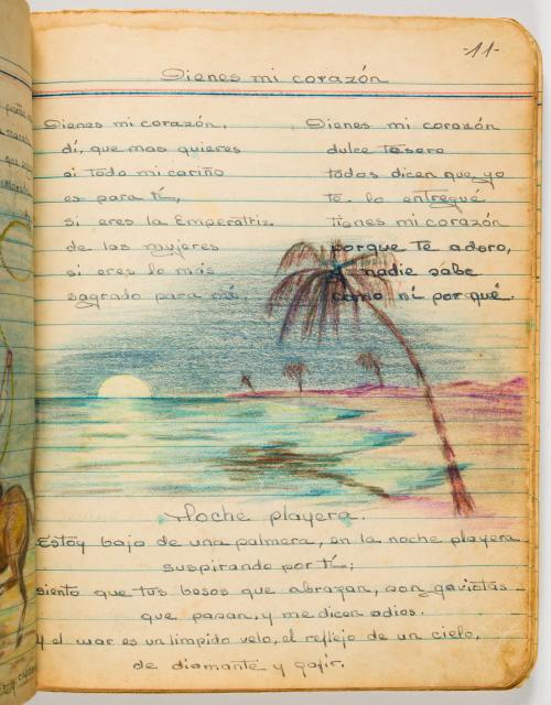 Merizalde, Emilia : Diario de poesia ilustrado, 1949