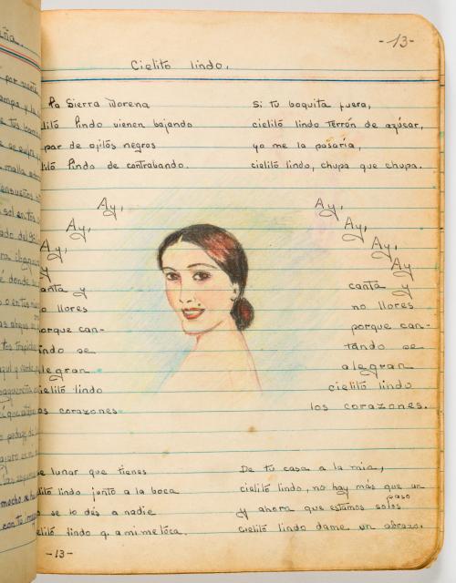 Merizalde, Emilia : Diario de poesia ilustrado, 1949