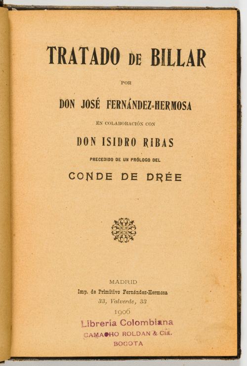 Bravo Fernández-Hermosa, José María; Ribas, Isidro : Tratad