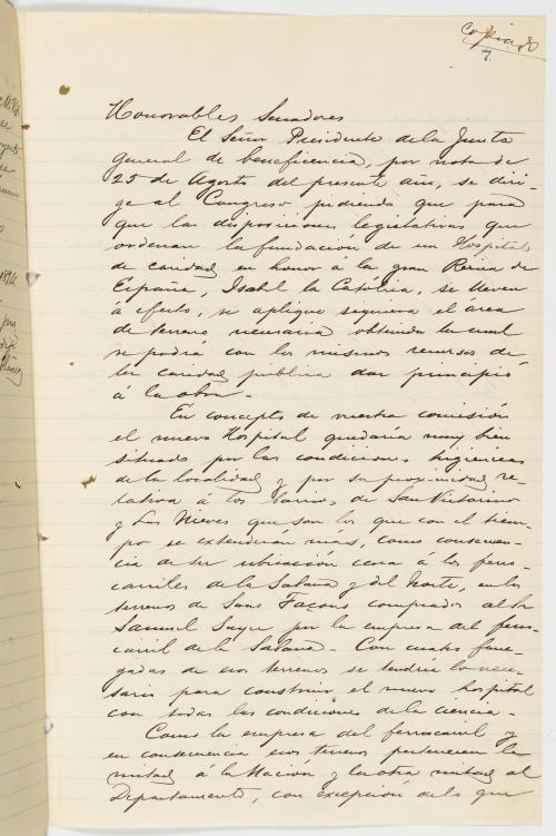 Archivo sobre el Ferrocarril de la Sabana