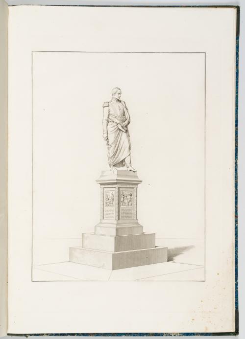 Gherardi, Filippo : Intorno alla statua di Bolivar, opera d