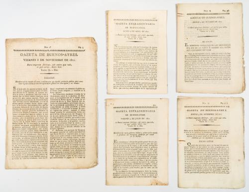 Moreno, Mariano; Alberti, Manuel : Gazeta extraordinaria de